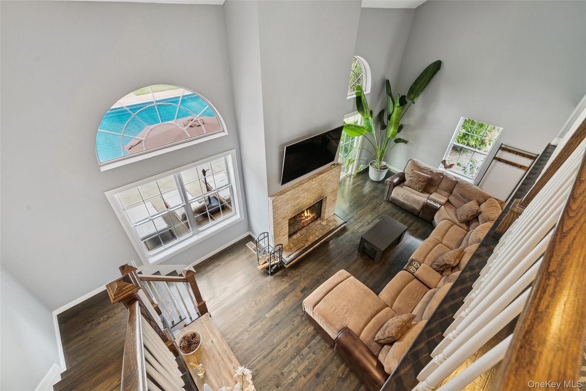 Fireplace, Interior, Living room, Wood Texture Flooring