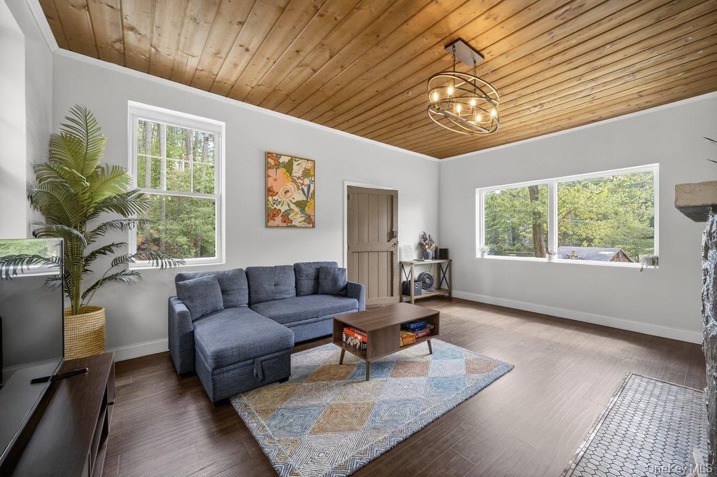 Interior, Living room, Wooden Ceilings, Wood Texture Flooring