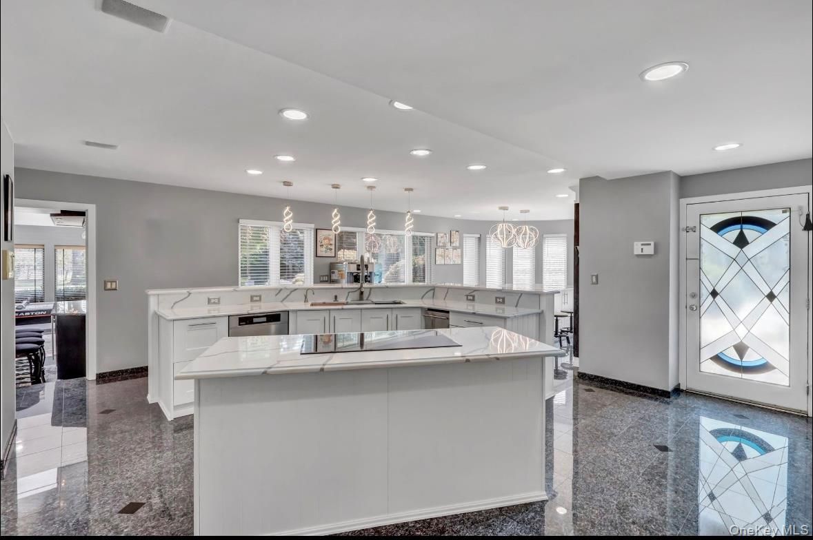 Interior, Kitchen, Pendant Lights, Recessed Lighting