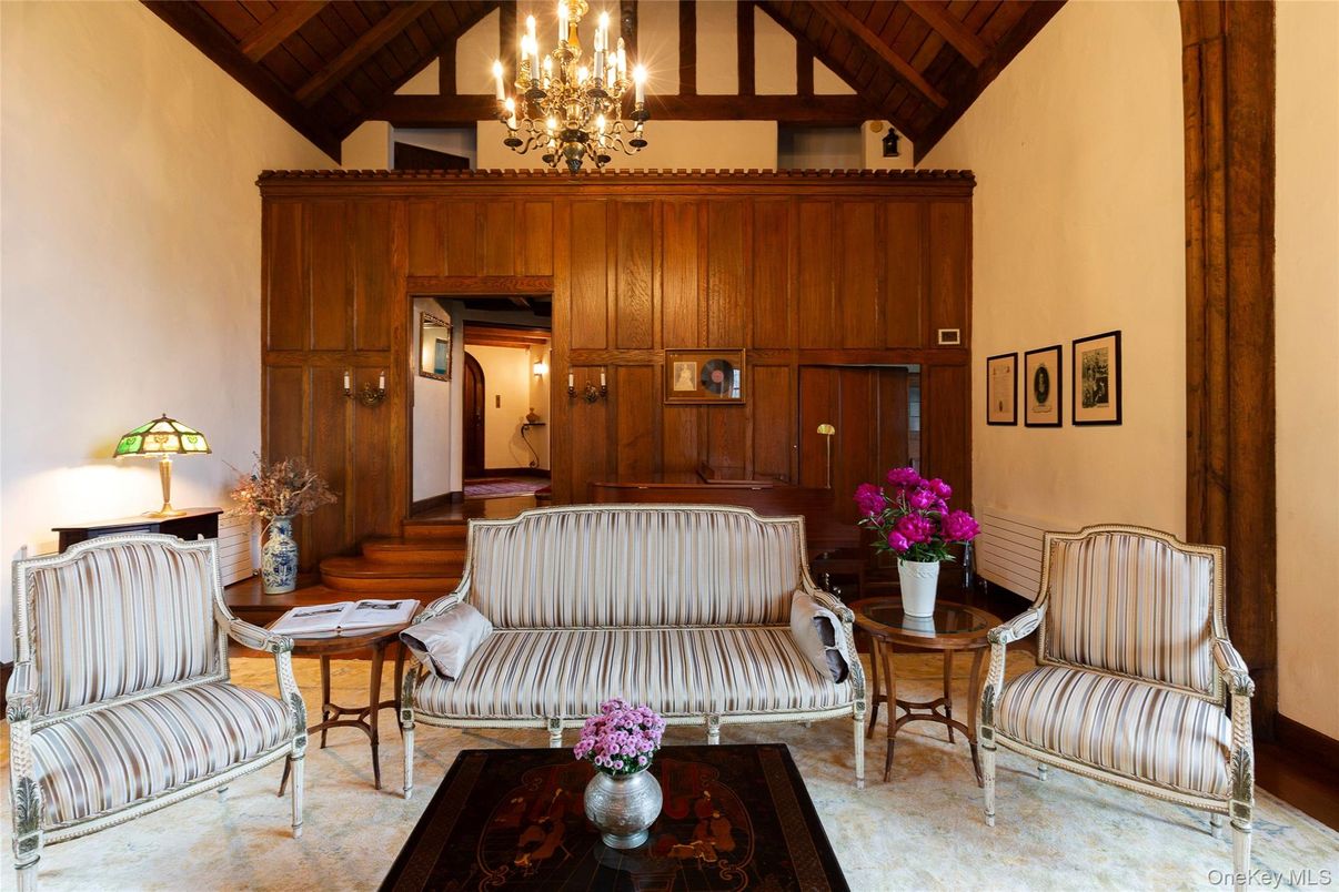 Chandelier, Interior, Wooden Beams, Wooden Ceilings, Wooden Walls