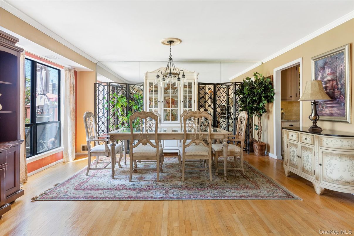 Dining room, Interior, Wood Texture Flooring