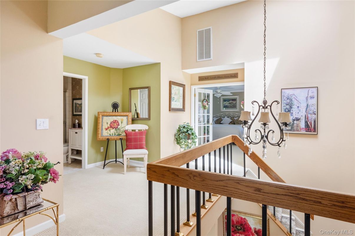Chandelier, Interior