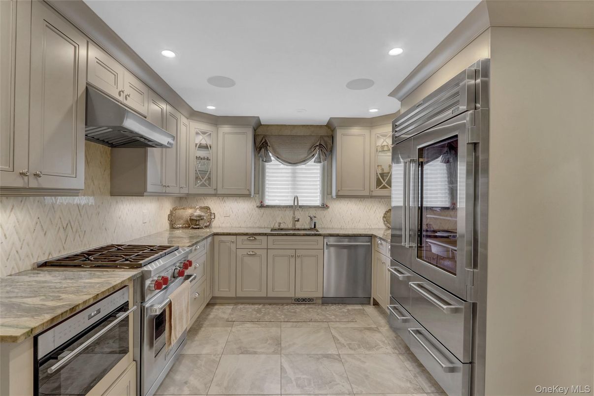 Interior, Kitchen, Recessed Lighting, Stainless Steel Appliances