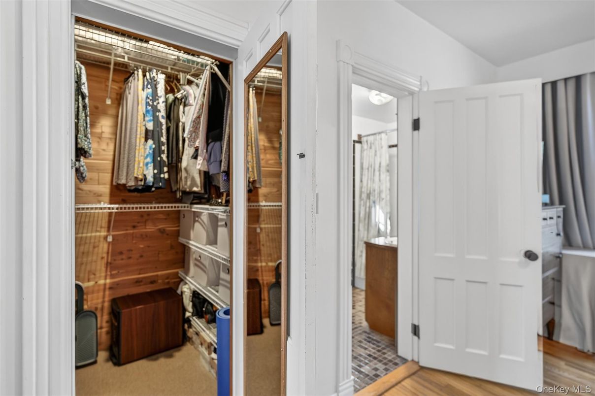 Interior, Walk-in Closets, Wood Texture Flooring