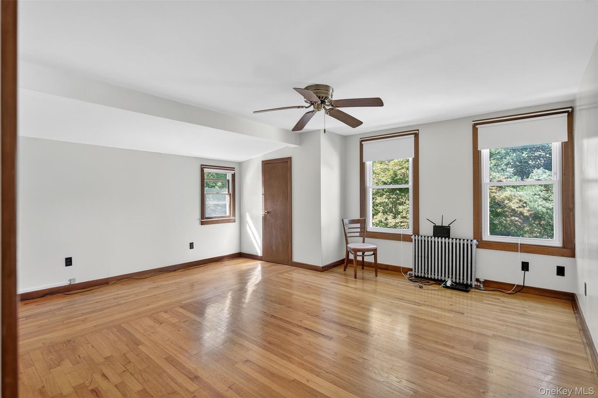 Empty room, Interior, Wood Texture Flooring