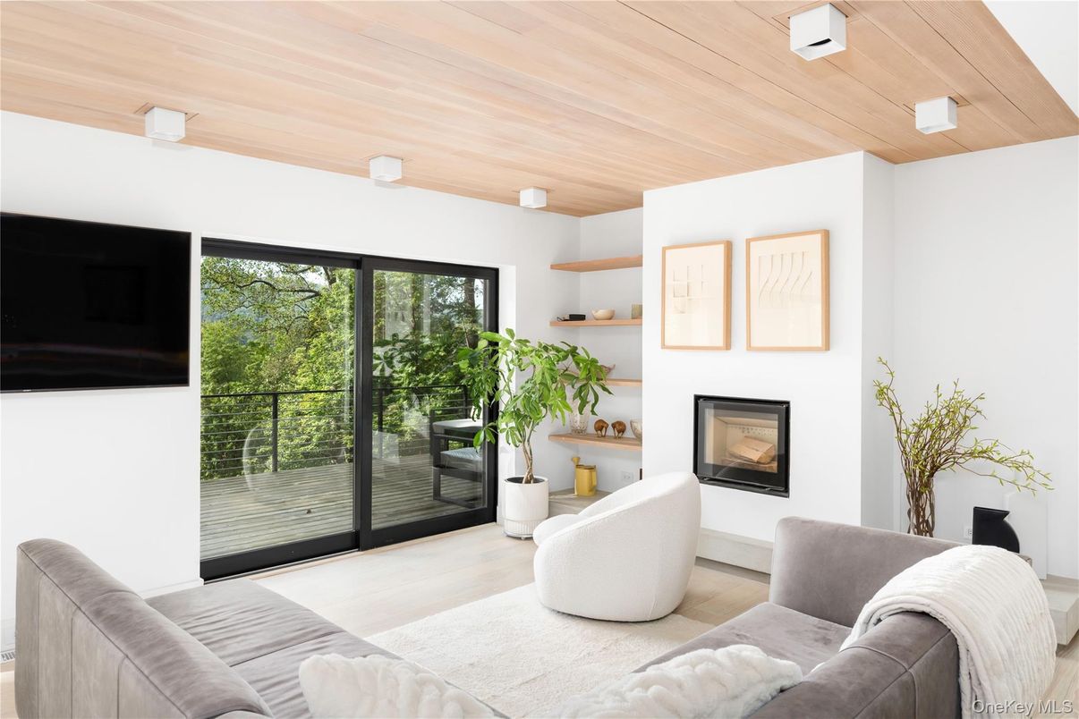 Fireplace, Interior, Wooden Ceilings, Wood Texture Flooring