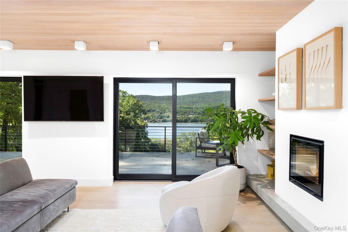 Fireplace, Interior, Wooden Ceilings, Wood Texture Flooring