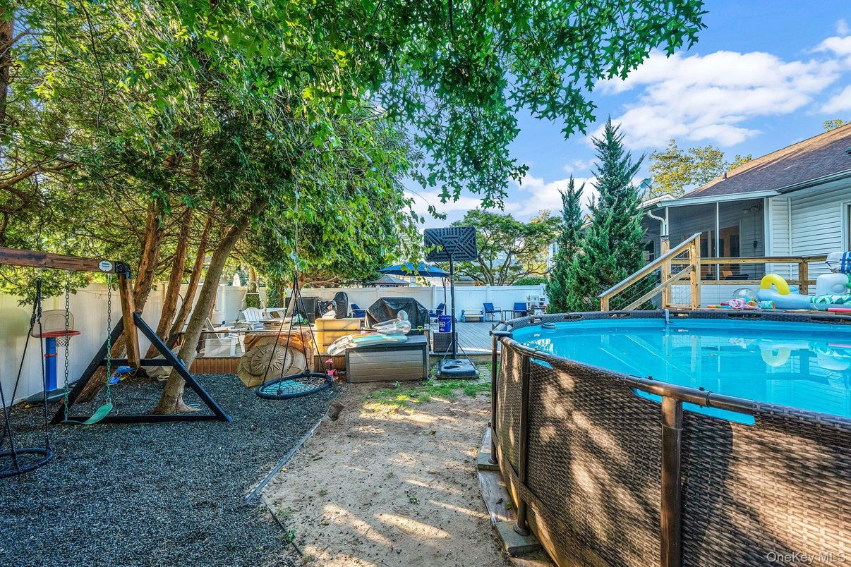 Backyard, Exterior, Playground, Pool