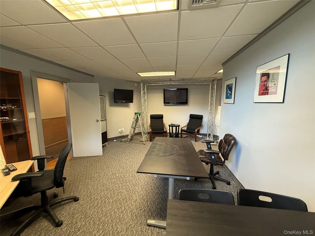 Home Office, Interior, Recessed Lighting