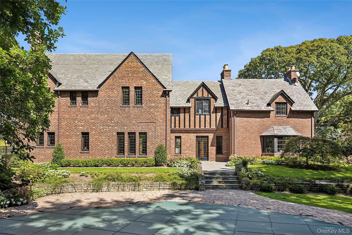 Exterior, Facade, Brick Facade, Tudor Revival