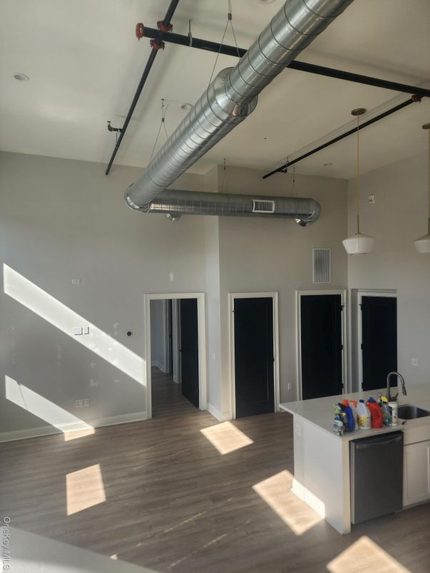 Interior, Pendant Lights, Wood Texture Flooring