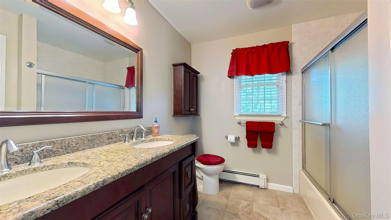 Bathroom, Dual Sink Vanities, Glass Shower, Interior