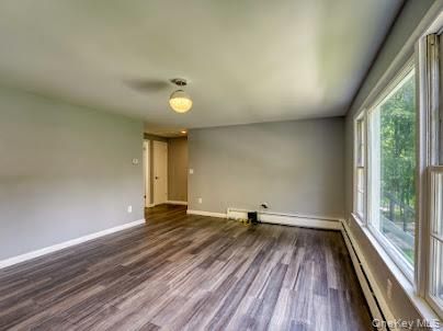 Empty room, Interior, Wood Texture Flooring