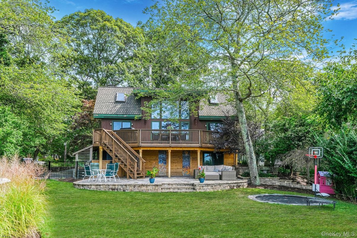 Backyard, Exterior, Facade, Playground, Log Home