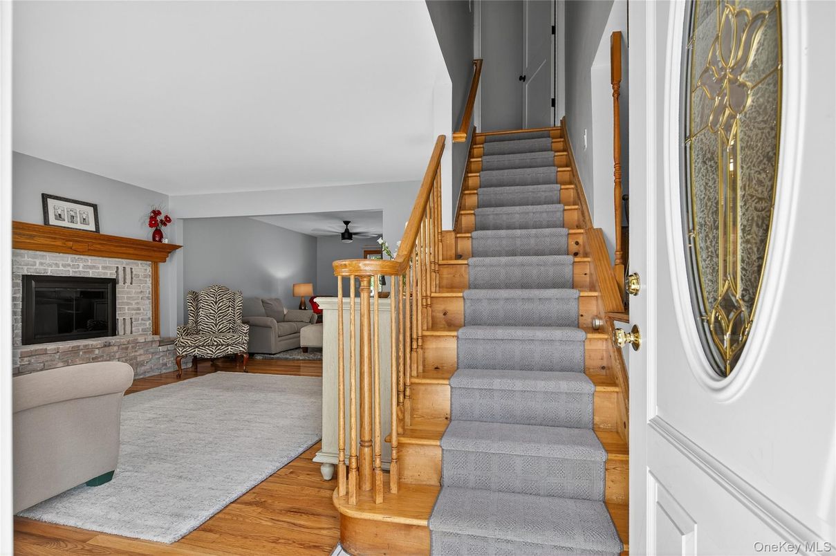 Fireplace, Interior, Wood Texture Flooring