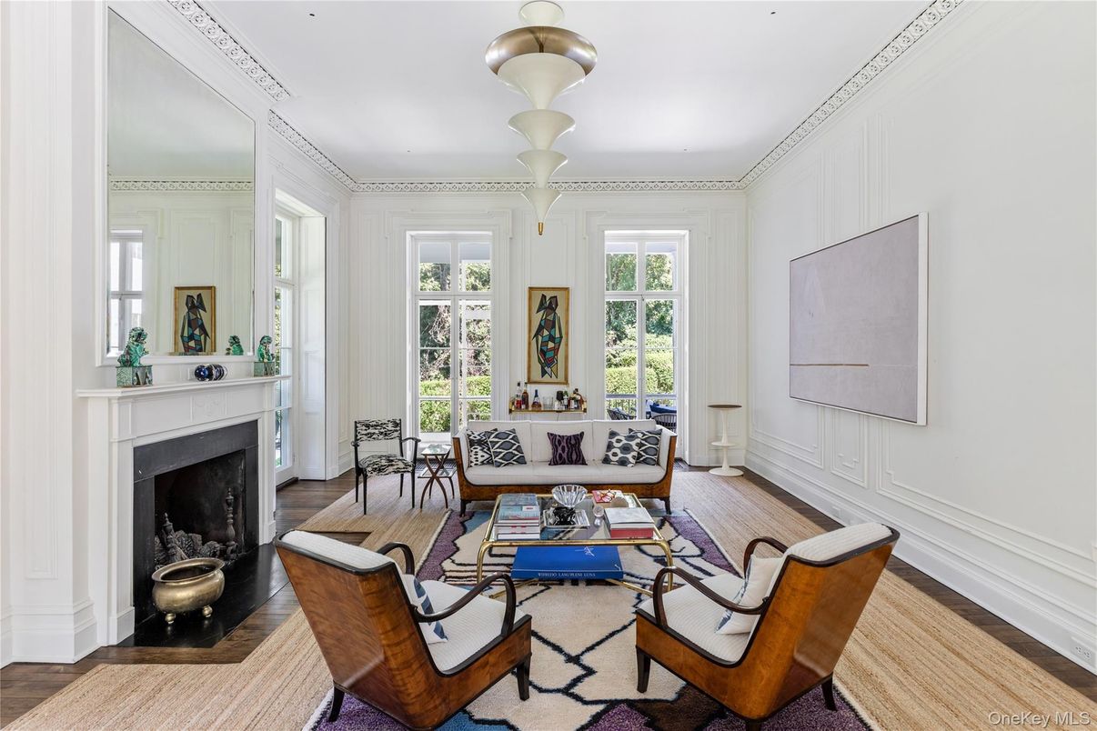 Fireplace, Interior, Living room, Wood Texture Flooring