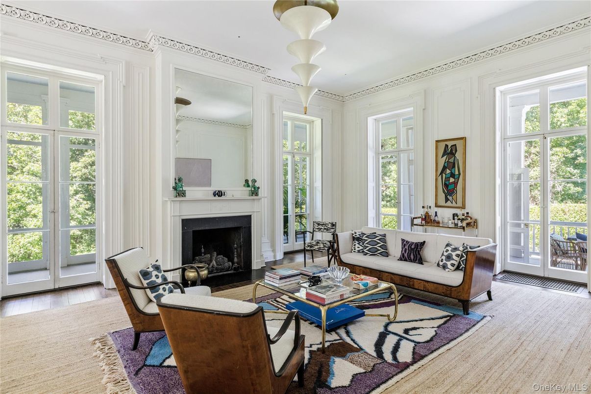 Fireplace, Interior, Living room, Wood Texture Flooring