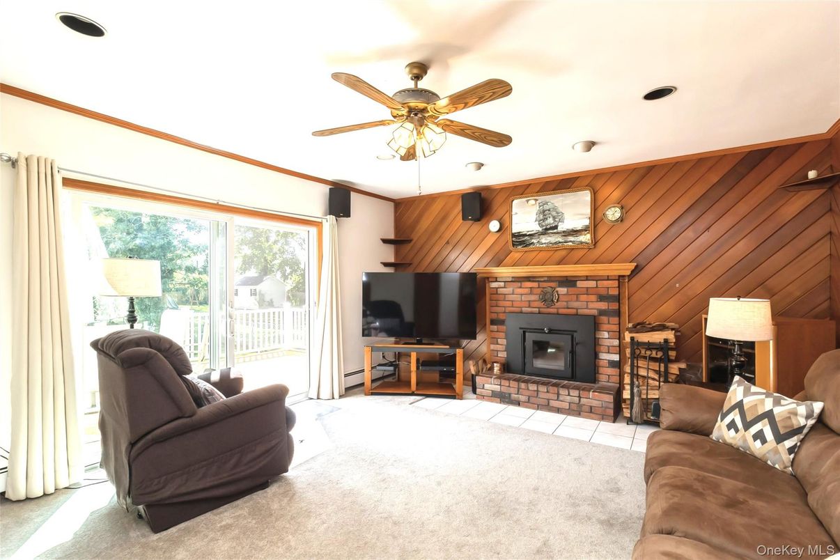 Fireplace, Interior, Living room, Wooden Walls