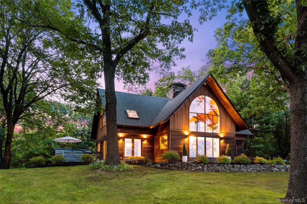 Backyard, Exterior, Facade, A Frame