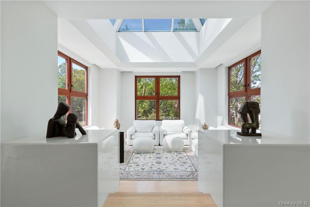 Glass Ceilings, Interior, Living room, Wood Texture Flooring