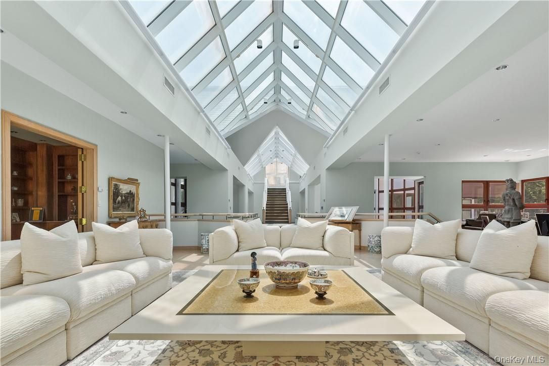 Dining room, Glass Ceilings, Interior, Living room, Recessed Lighting