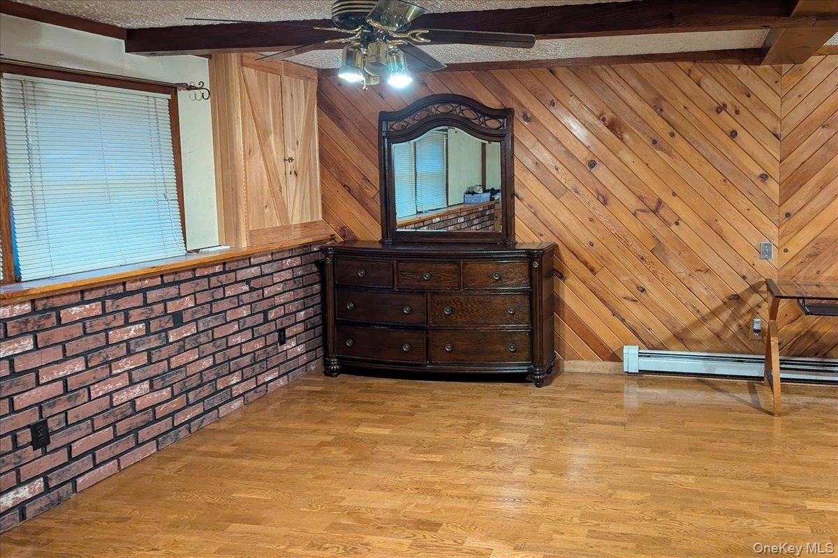 Empty room, Interior, Wood Texture Flooring, Wooden Walls