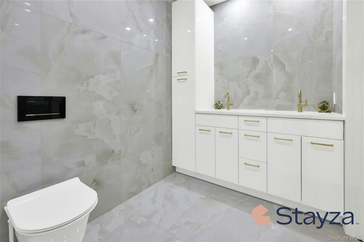 Bathroom, Interior, Marble, Marble Walls