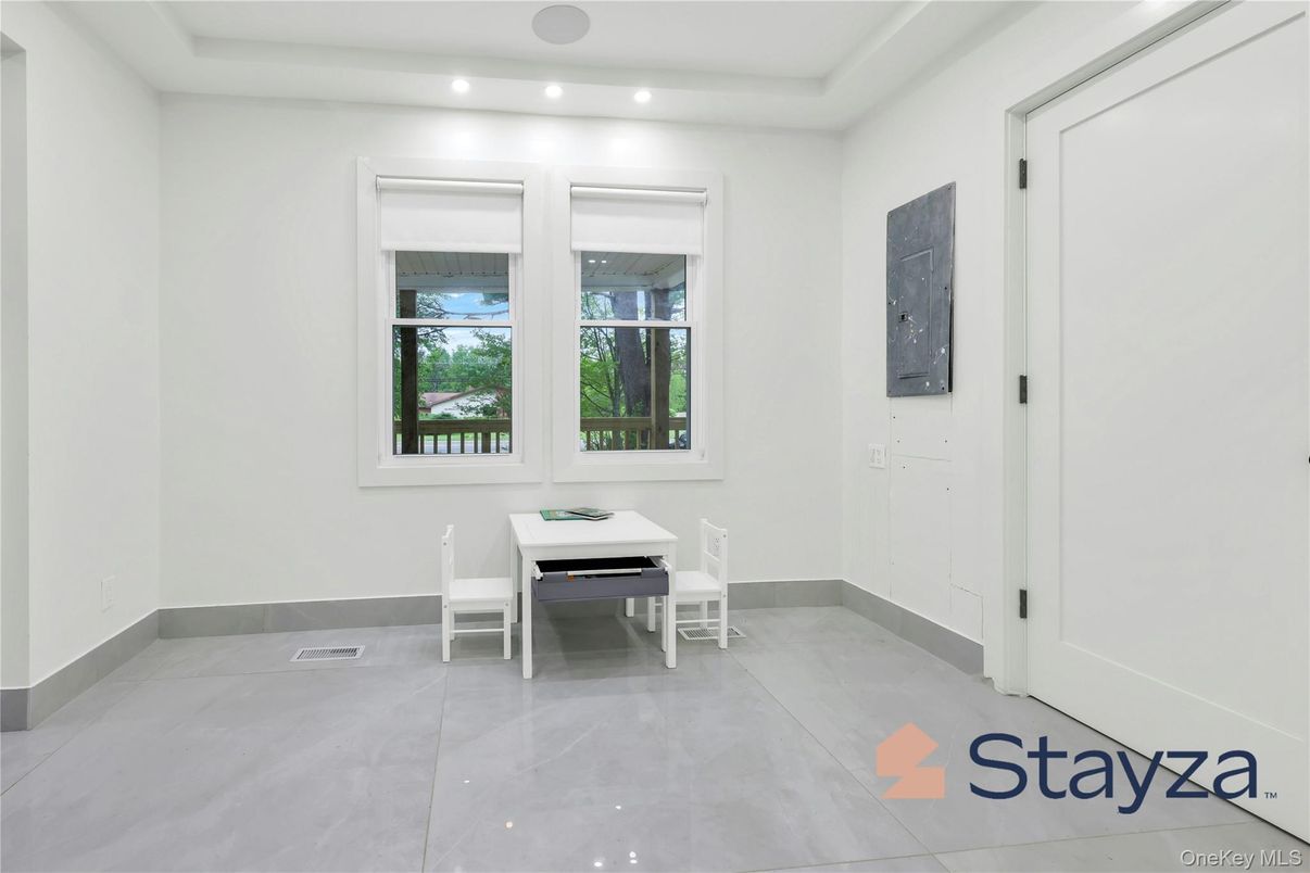 Home Office, Interior, Recessed Lighting