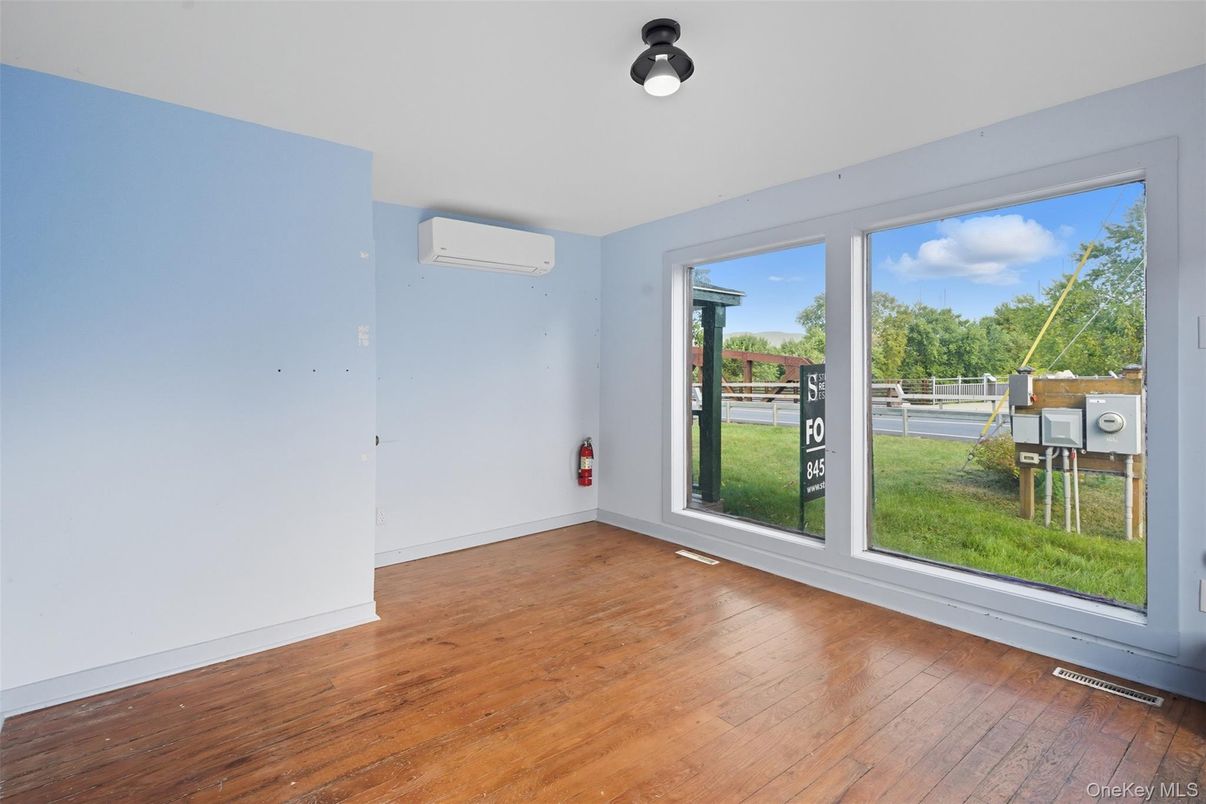 Empty room, Interior, Wood Texture Flooring