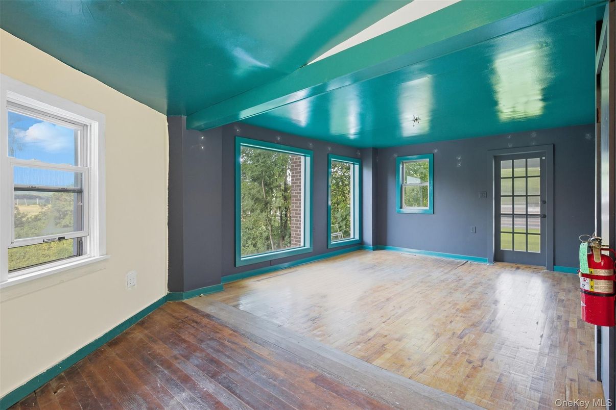 Empty room, Interior, Wood Texture Flooring
