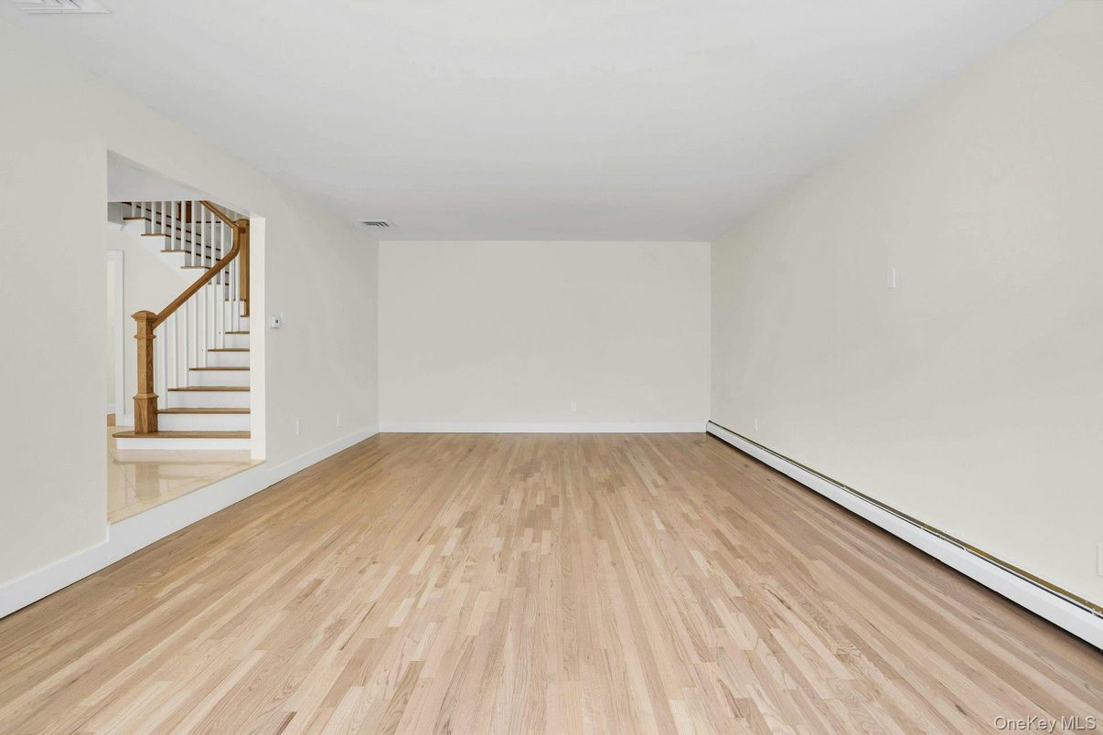 Empty room, Interior, Wood Texture Flooring