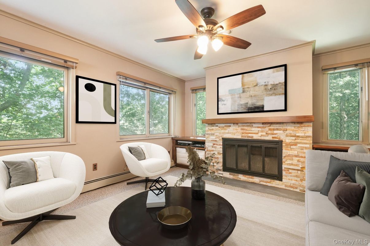 Fireplace, Interior, Living room