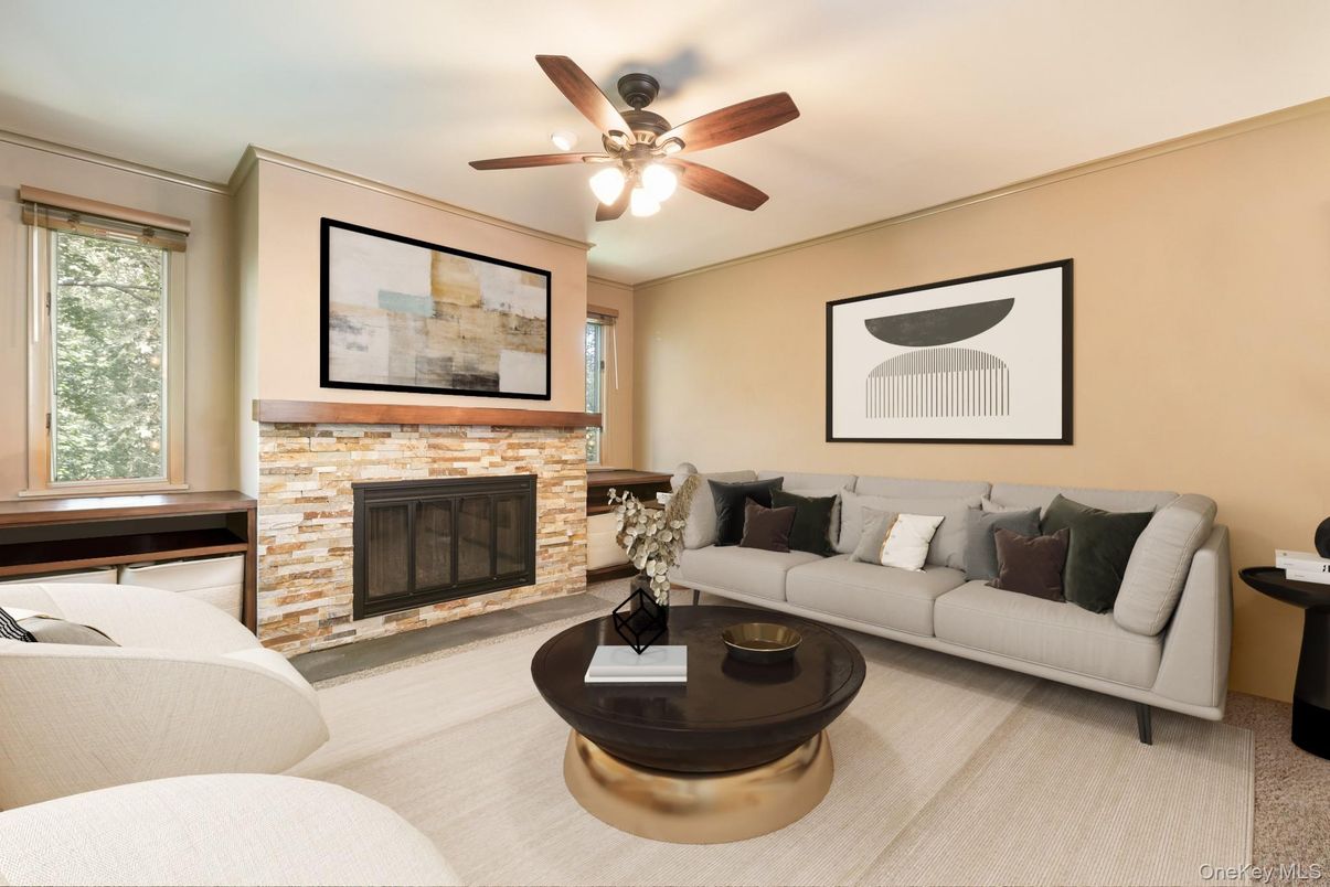 Fireplace, Interior, Living room