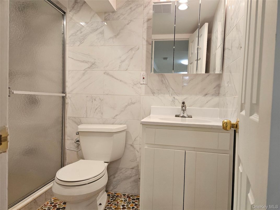 Bathroom, Interior, Marble Walls
