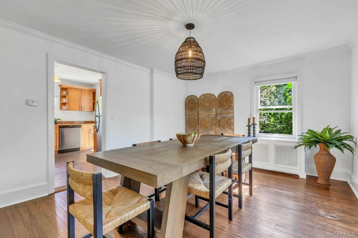 Dining room, Interior, Wood Texture Flooring