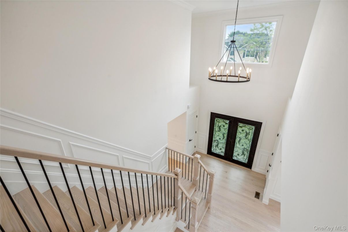 Chandelier, Interior, Pendant Lights, Wood Texture Flooring
