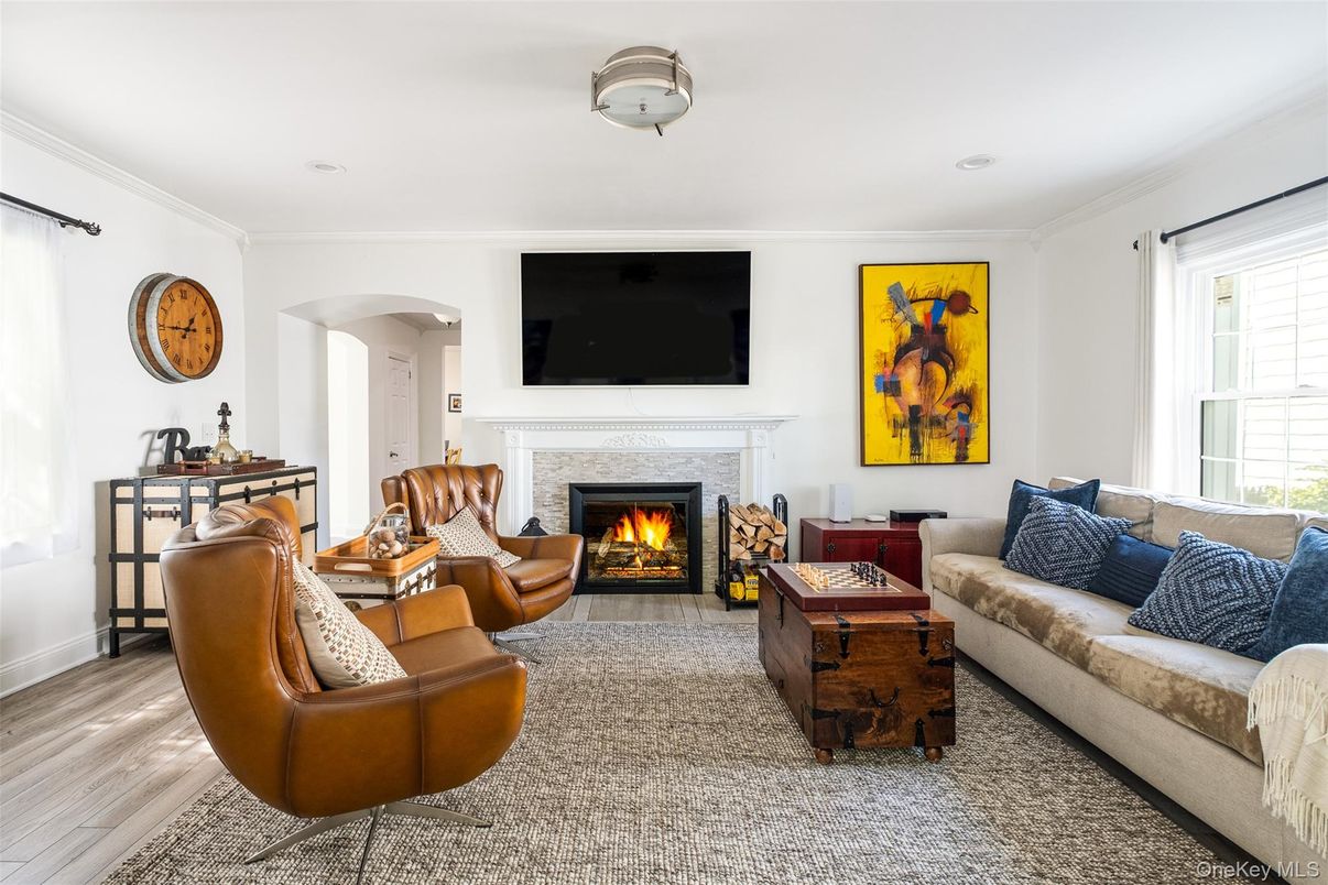 Fireplace, Interior, Living room, Wood Texture Flooring