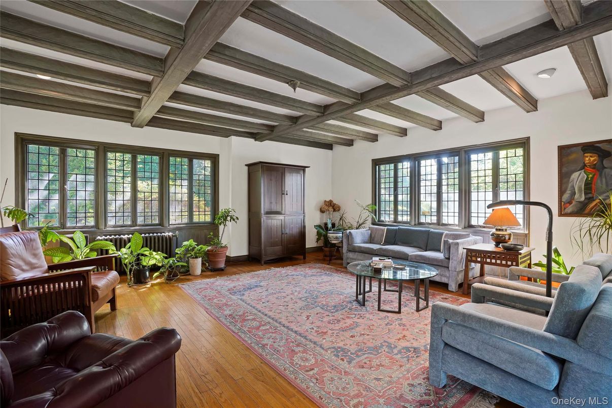 Interior, Living room, Wooden Beams, Wood Texture Flooring