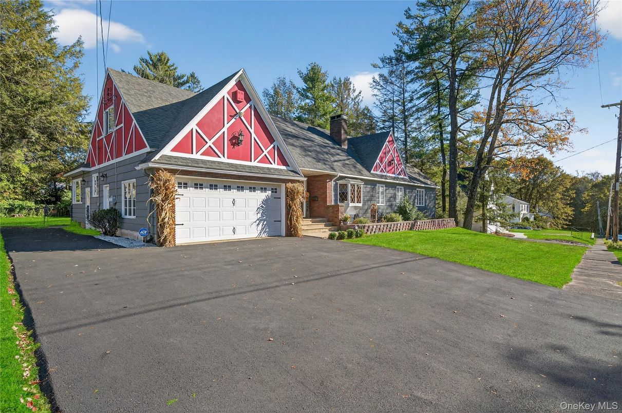 Attached, Exterior, Facade, Brick Facade, Solar Panels, Cape Cod