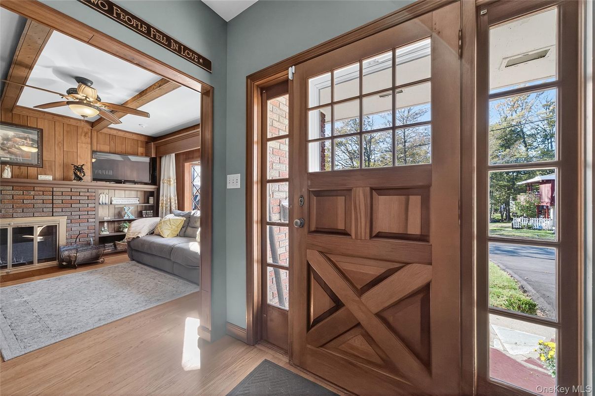 Fireplace, Interior, Wood Texture Flooring