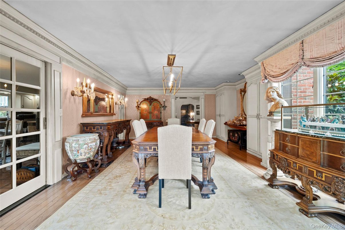 Dining room, Interior, Wood Texture Flooring