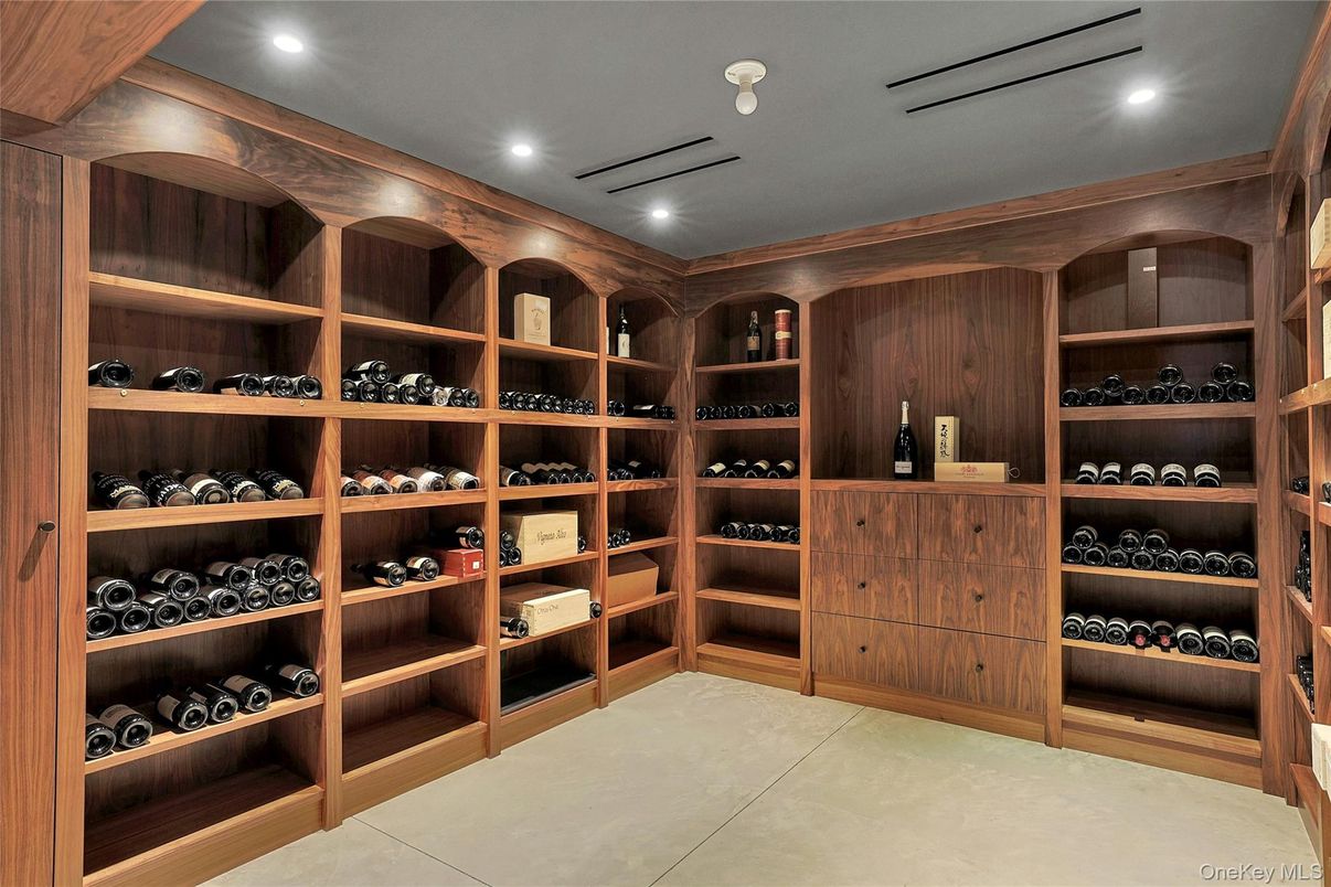 Interior, Recessed Lighting, Wine Storage