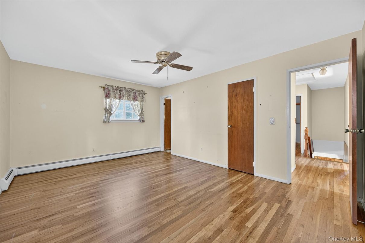 Empty room, Interior, Wood Texture Flooring