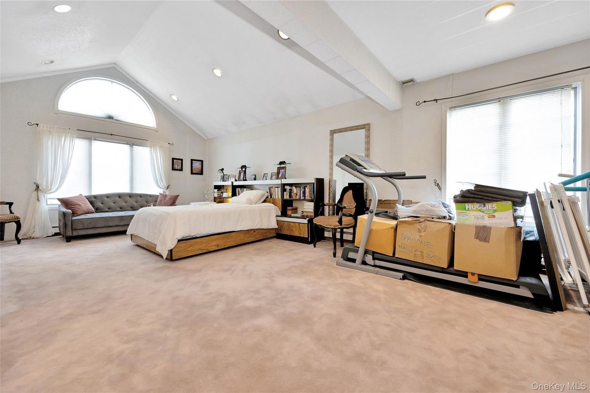 Bedroom, Fitness Equipment, Interior, Recessed Lighting