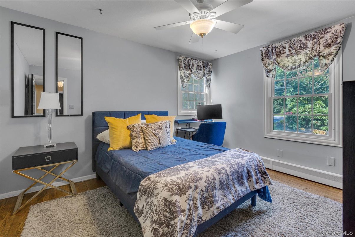 Bedroom, Home Office, Interior, Wood Texture Flooring