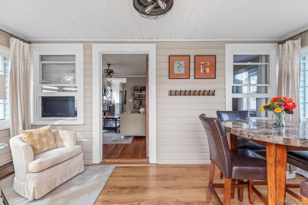 Dining room, Interior, Wood Texture Flooring
