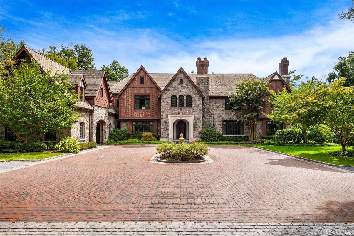 Exterior, Facade, Brick Facade, Tudor Revival