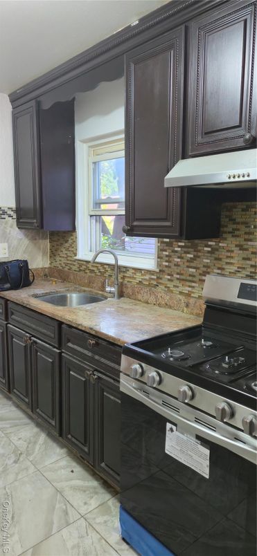 Interior, Kitchen, Marble, Stainless Steel Appliances