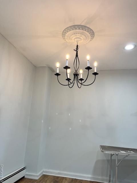 Chandelier, Interior, Recessed Lighting