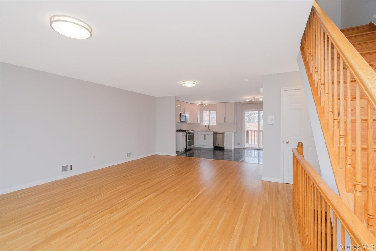 Empty room, Interior, Kitchen, Wood Texture Flooring